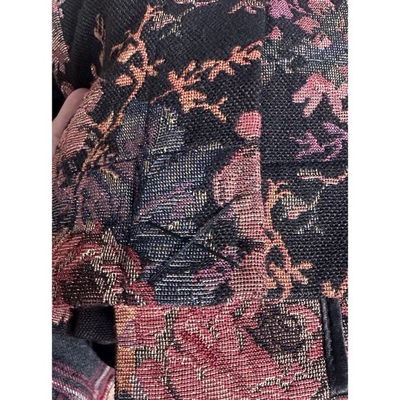 Soft Surroundings Westbury Garden Metallic Jacquard Jacket Blazer Sz Petite M - Picture 13 of 16